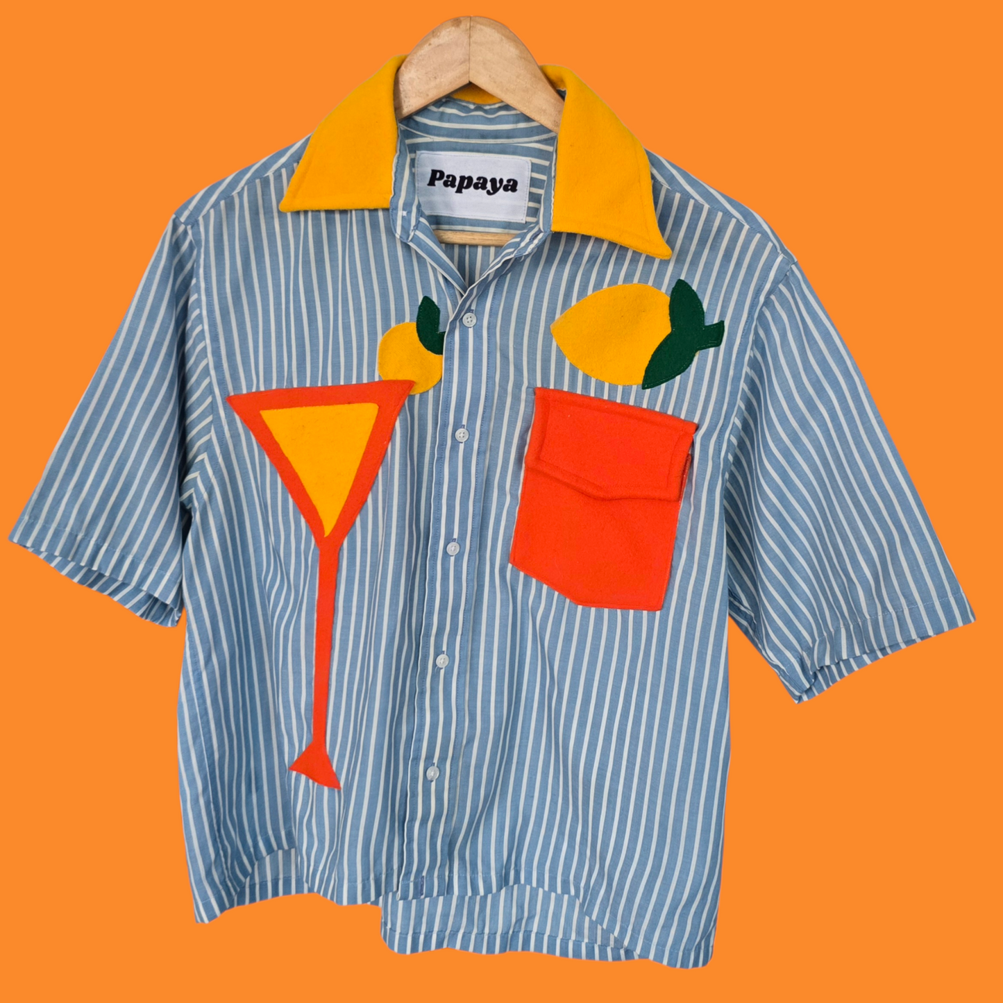 Blue Martini Button Down