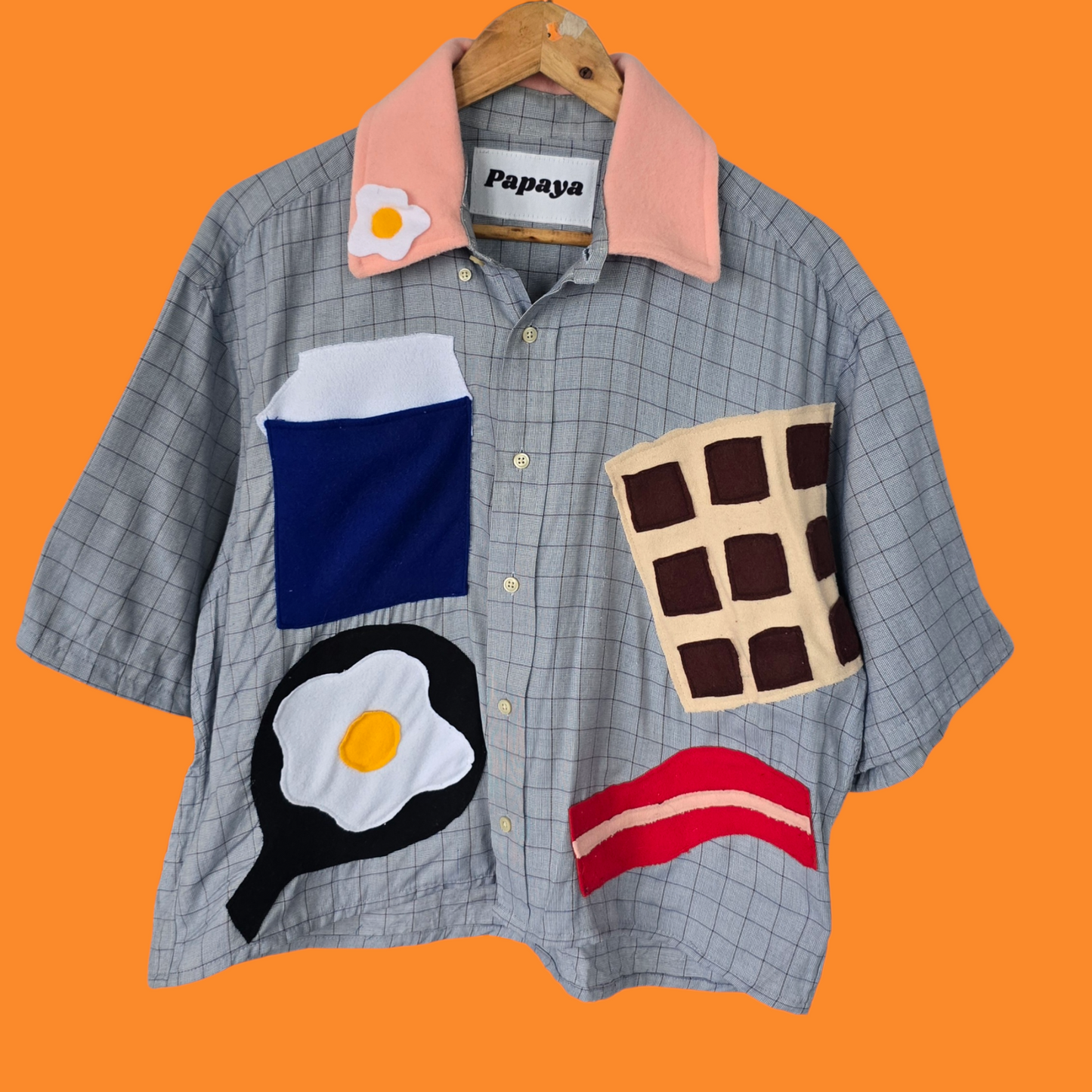 Gray Breakfast Collection Button Down