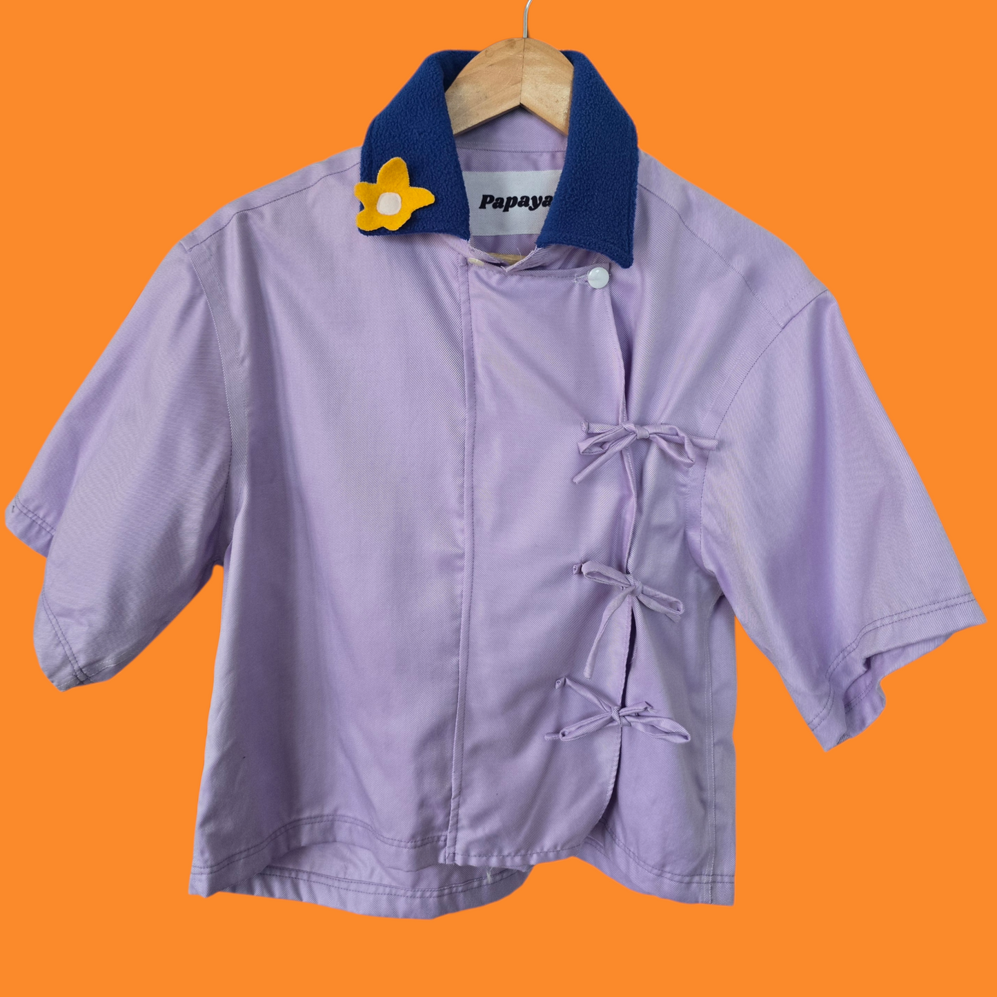 Purple CNY Collection Cheongsam Top
